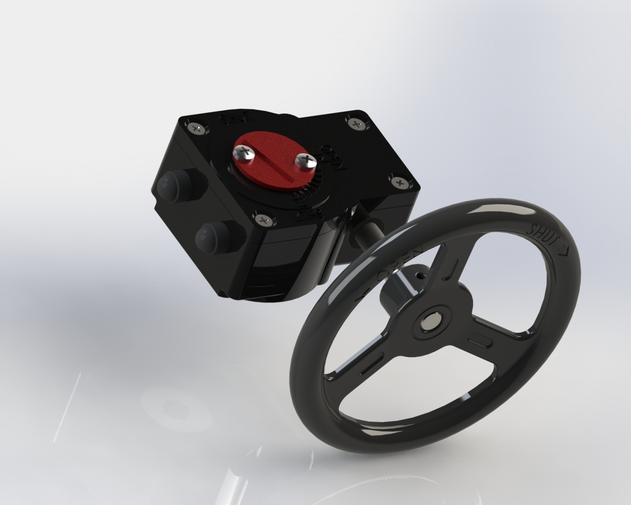 阀门齿轮操作机构GO-01-ISO